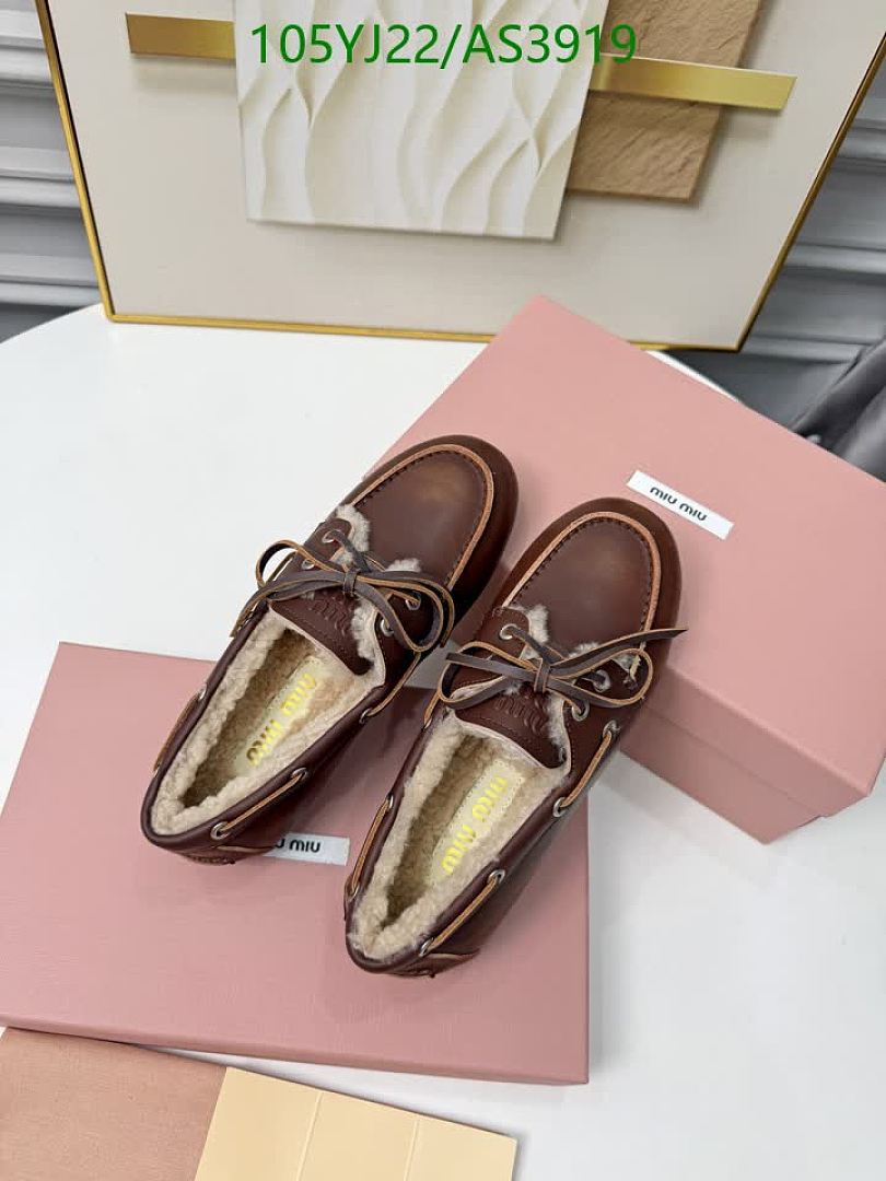 Miu Miu-Women Shoes Code: AS3919 $: 105USD