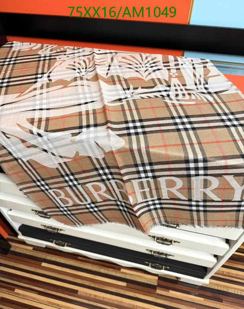 Burberry-Scarves Code: AM1049 $: 75USD