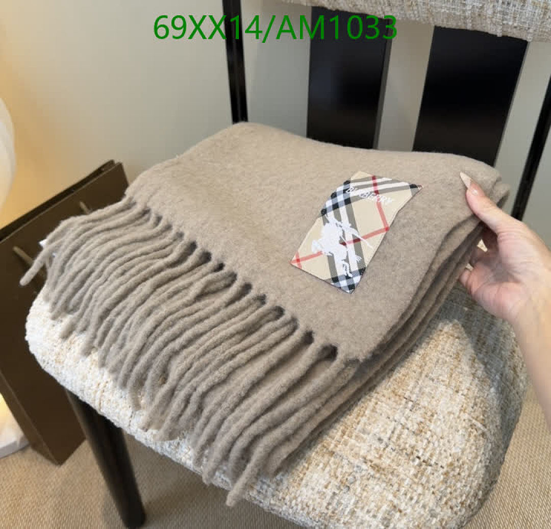 Burberry-Scarves Code: AM1033 $: 69USD