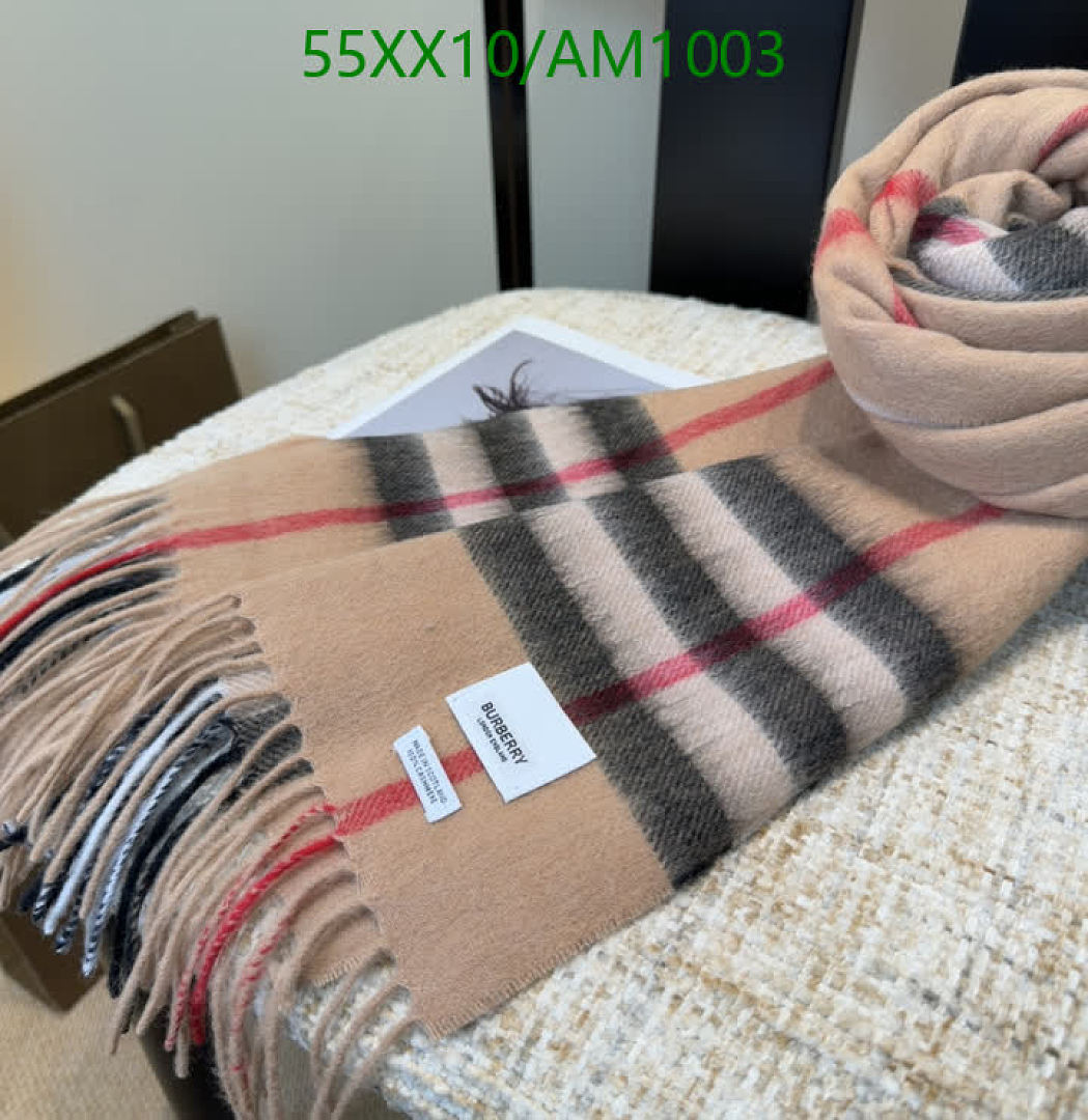 Burberry-Scarves Code: AM1003 $: 55USD