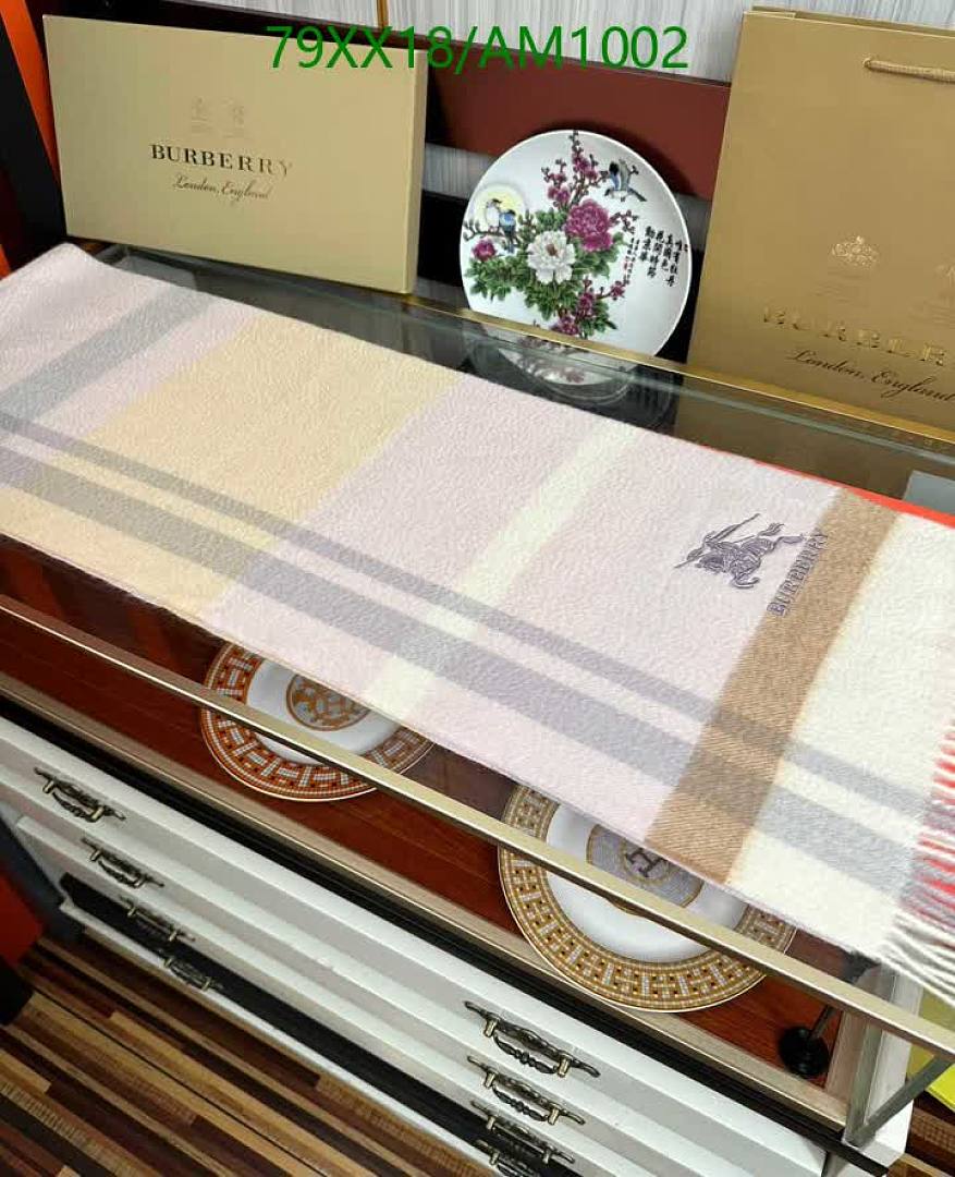Burberry-Scarves Code: AM1002 $: 79USD