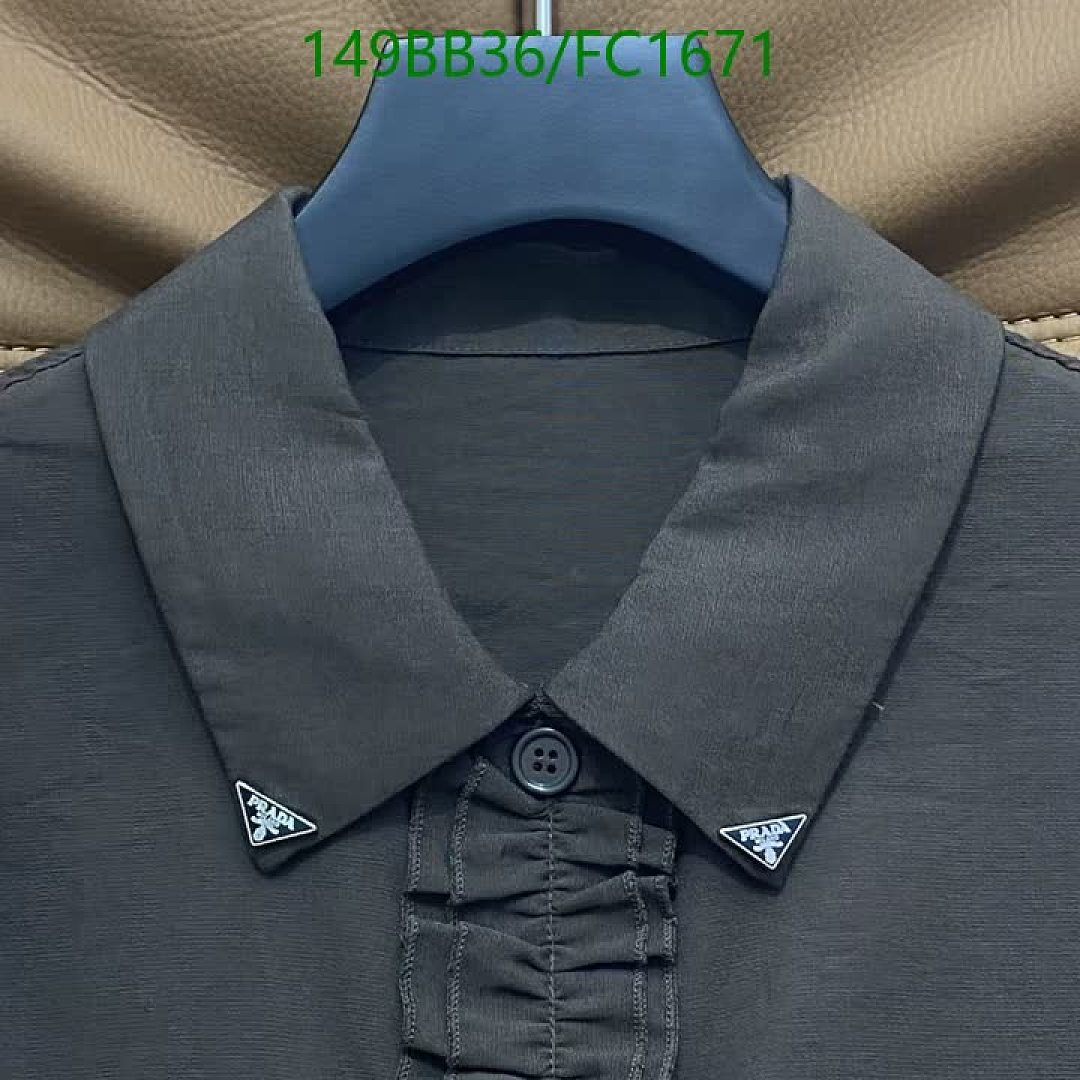 Prada-Clothing Code: FC1671 $: 149USD