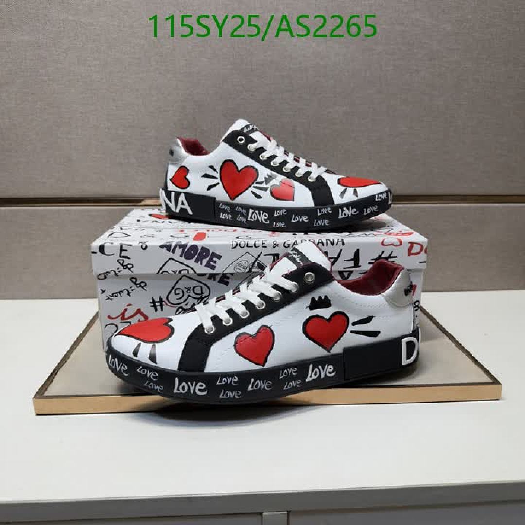 D&G-Men shoes Code: AS2265 $: 115USD