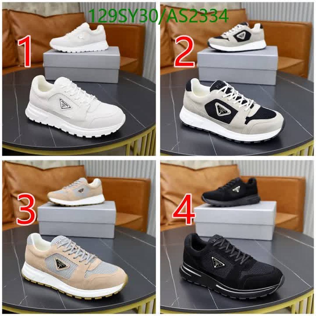Prada-Men shoes Code: AS2334 $: 129USD