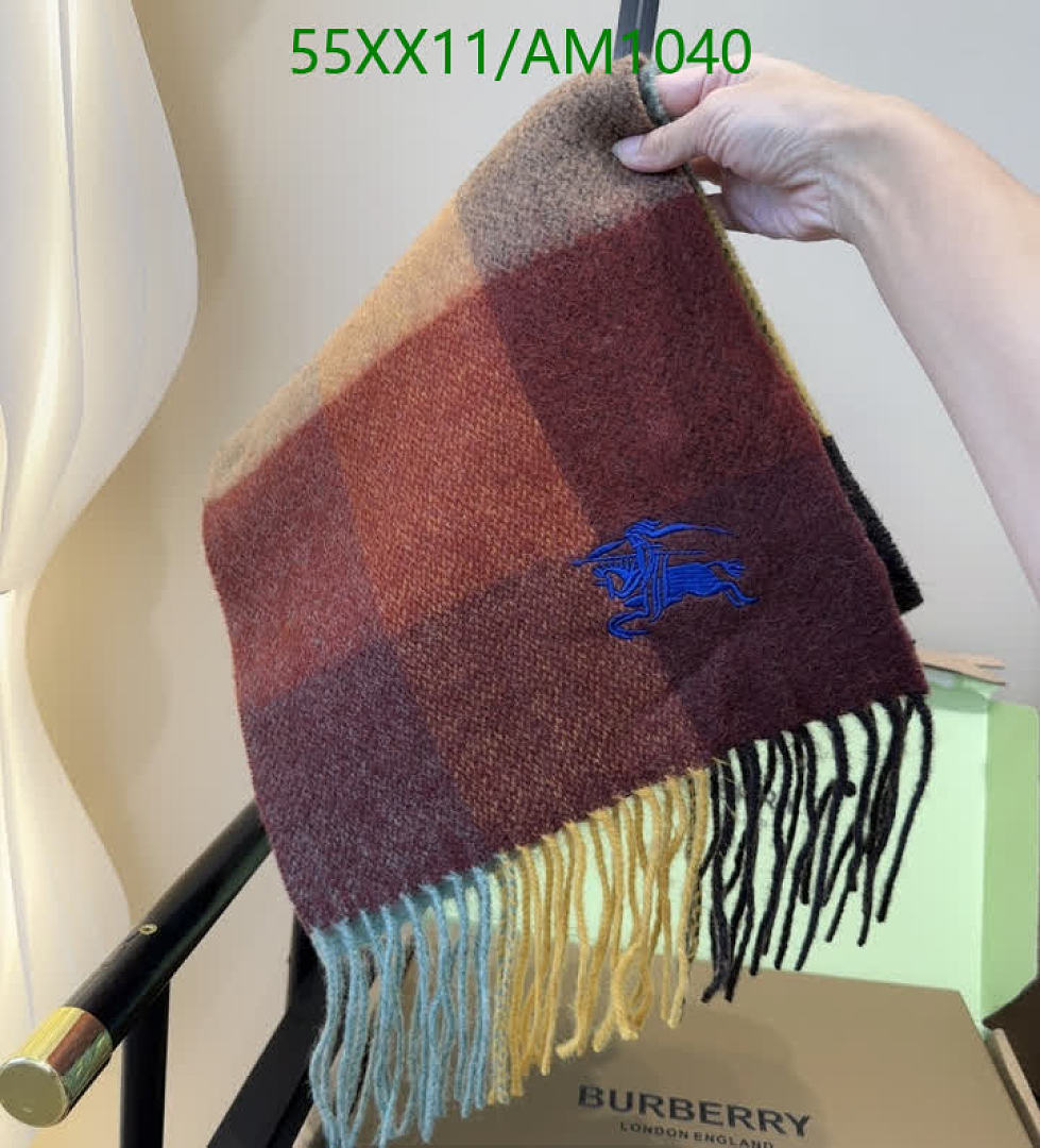 Burberry-Scarves Code: AM1040 $: 55USD