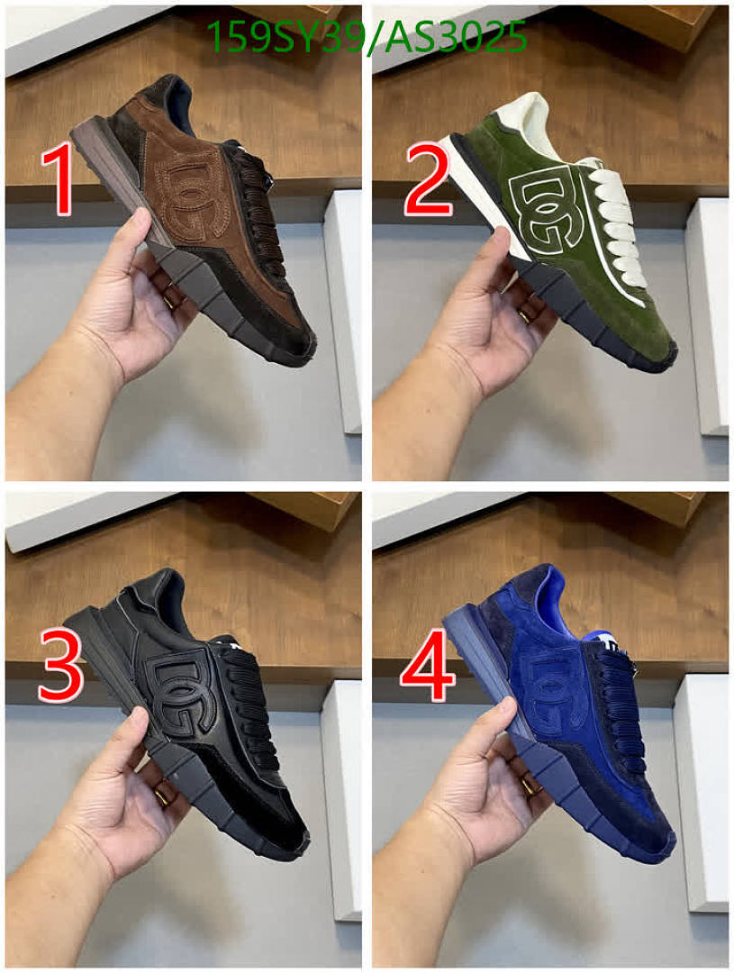 D&G-Men shoes Code: AS3025 $: 159USD