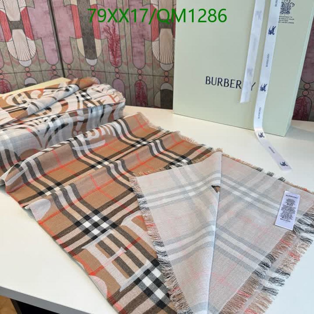 Burberry-Scarves Code: QM1286 $: 79USD