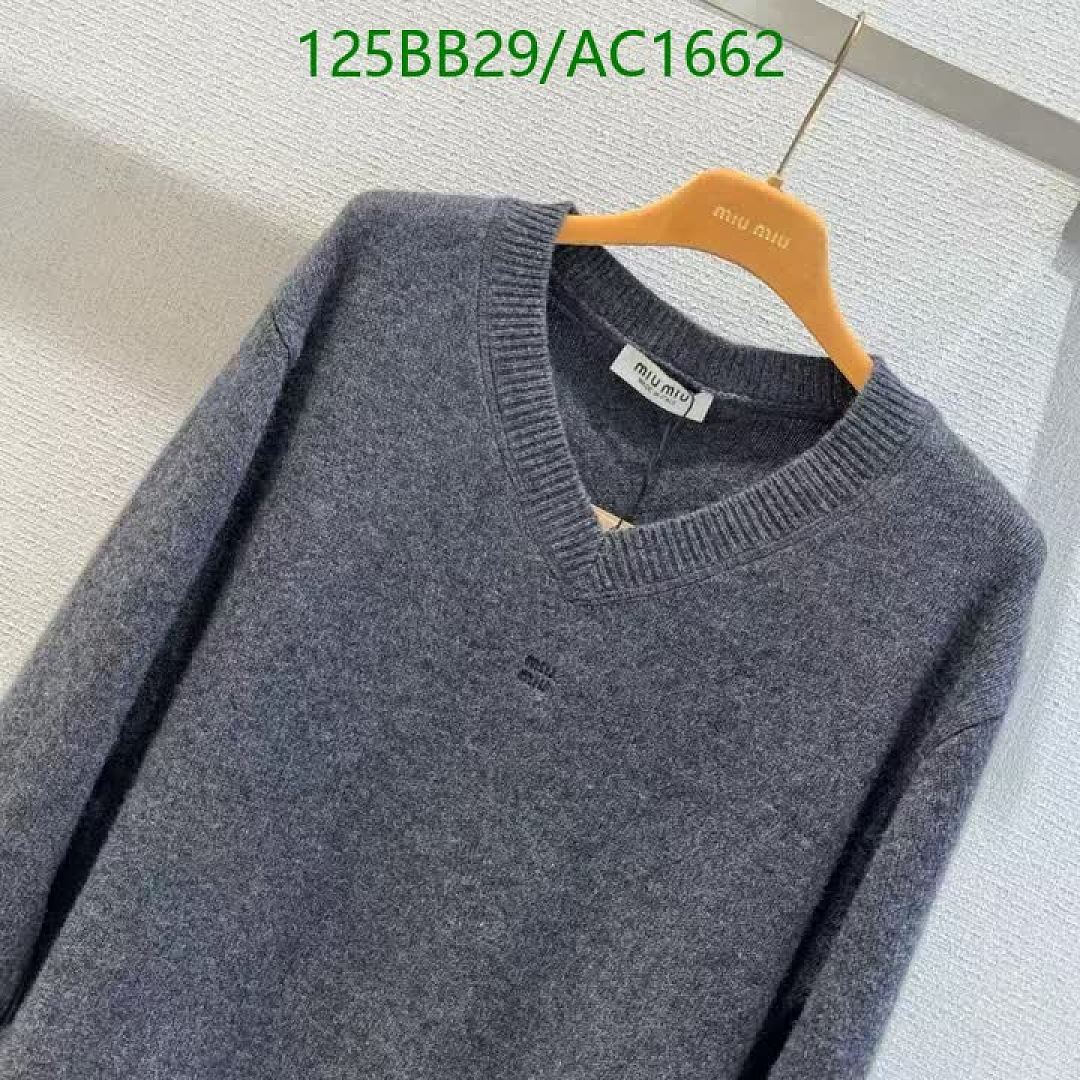 Miu Miu-Clothing Code: AC1662 $: 125USD