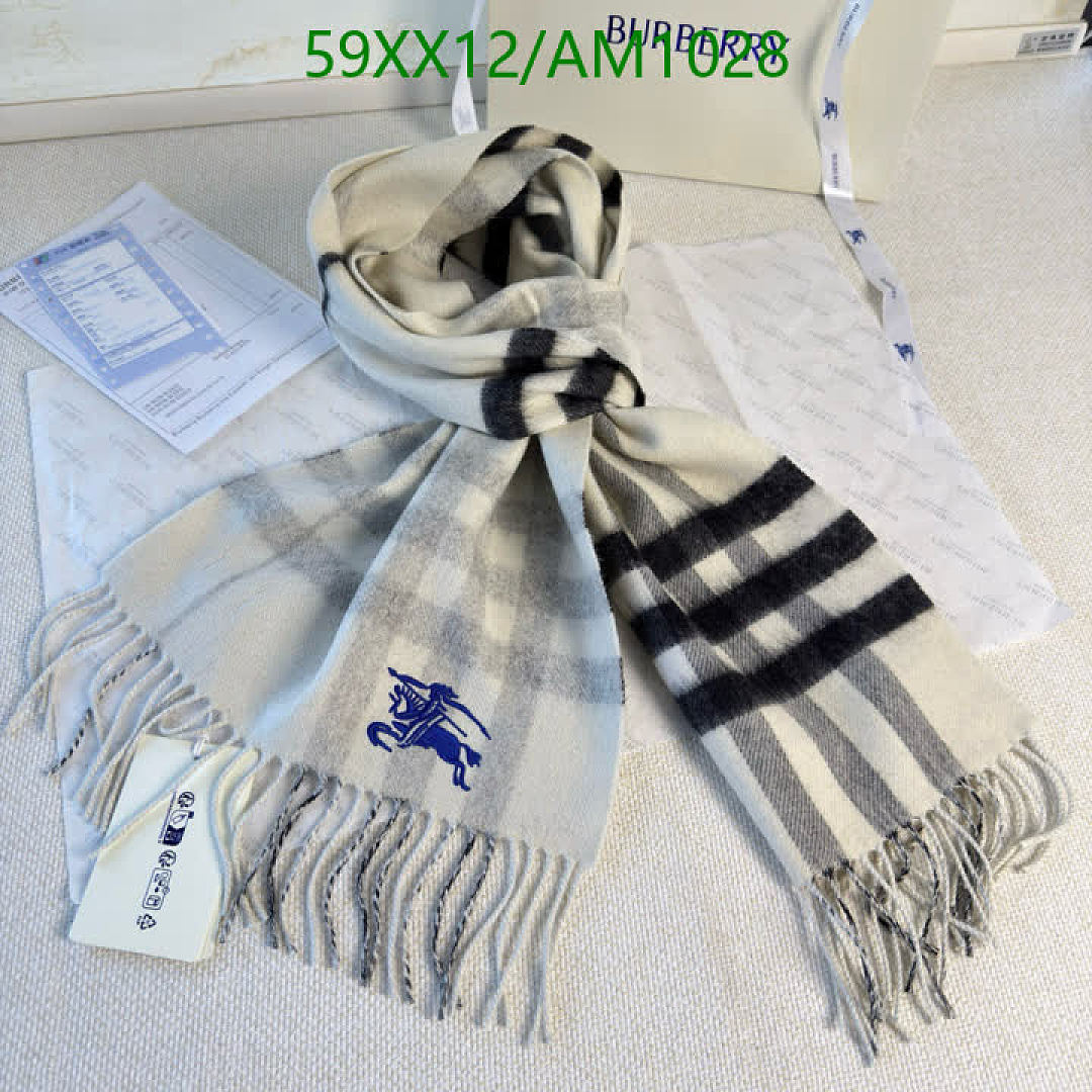 Burberry-Scarves Code: AM1028 $: 59USD