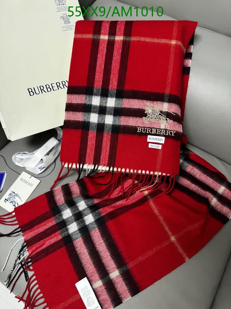 Burberry-Scarves Code: AM1010 $: 55USD