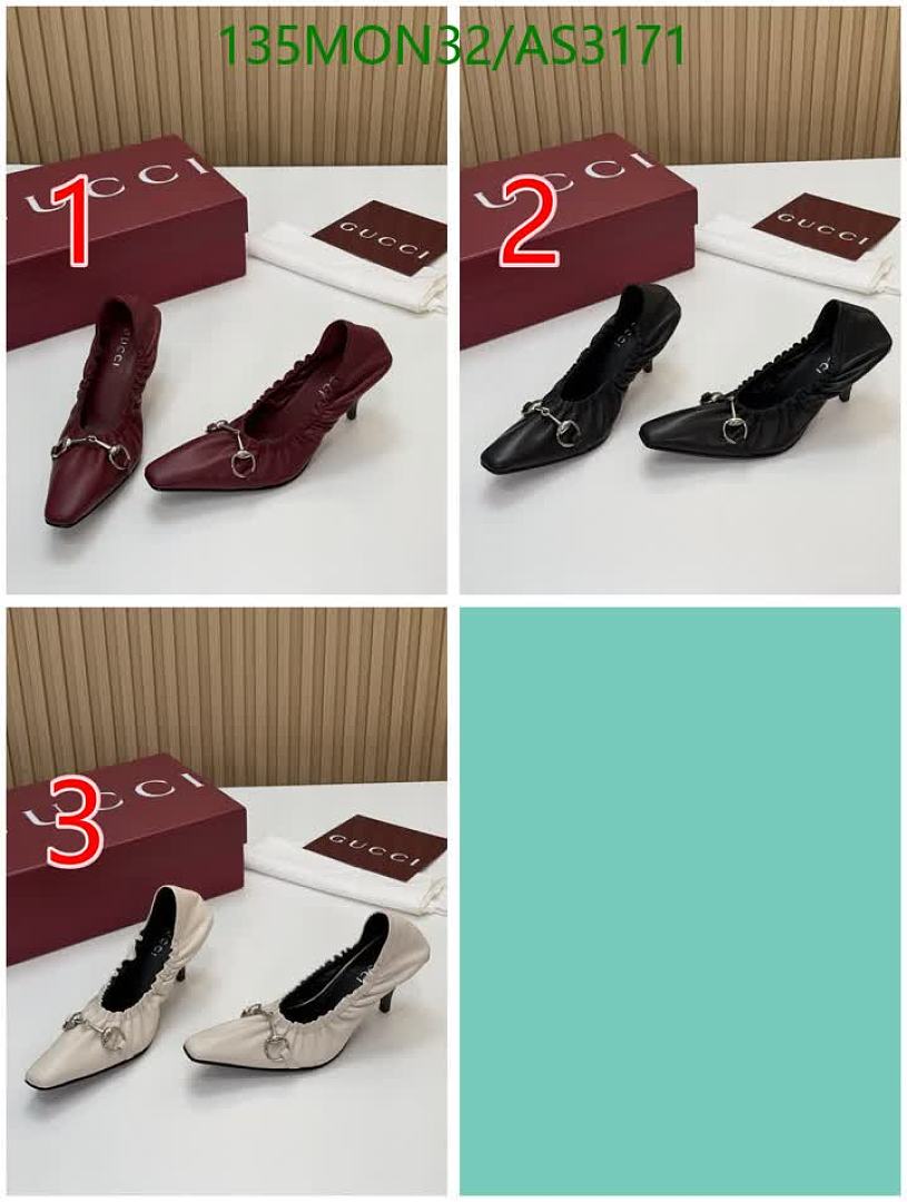 Gucci-Women Shoes Code: AS3171 $: 135USD