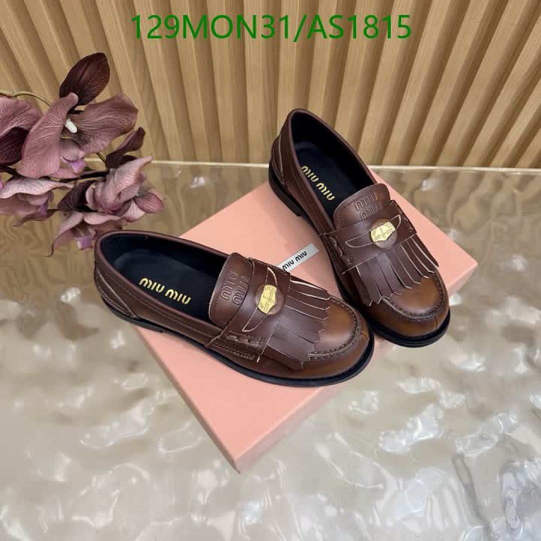 Miu Miu-Women Shoes Code: AS1815 $: 129USD