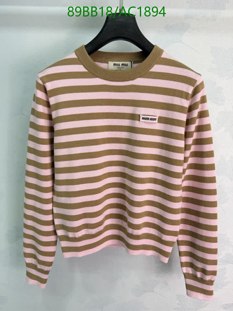Miu Miu-Clothing Code: AC1894 $: 89USD