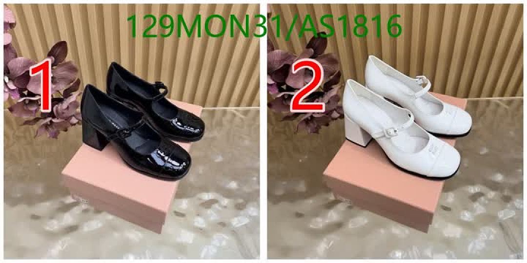 Miu Miu-Women Shoes Code: AS1816 $: 129USD