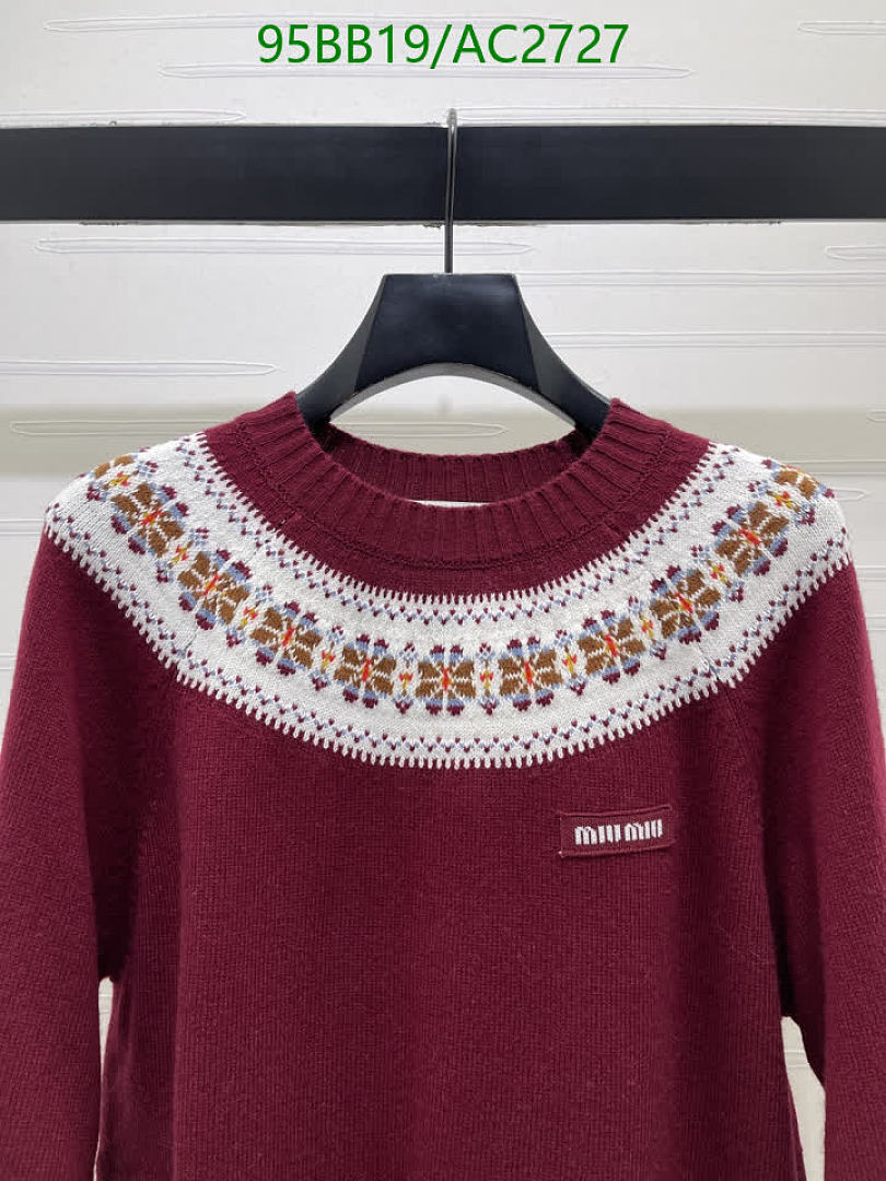 Miu Miu-Clothing Code: AC2727 $: 95USD