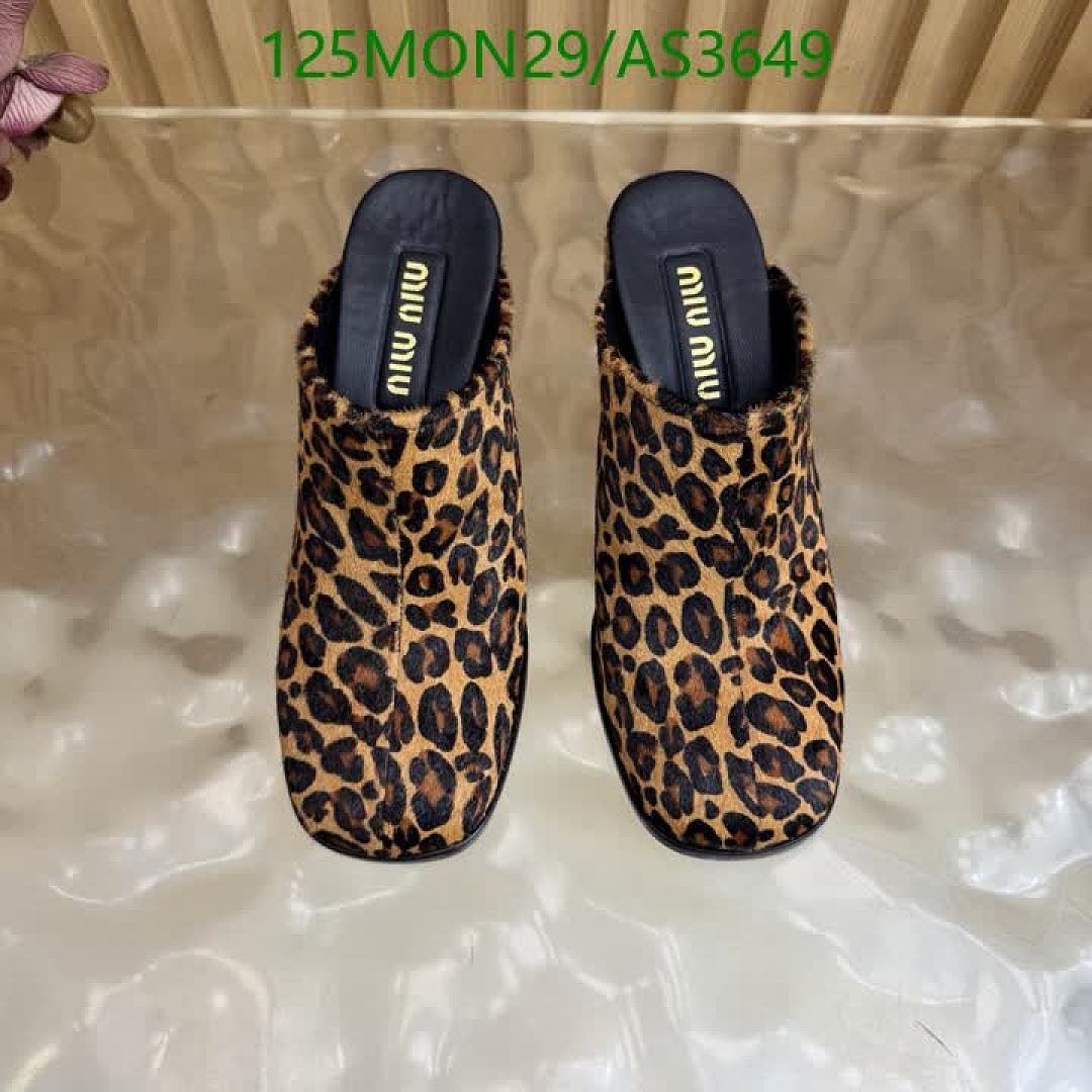 Miu Miu-Women Shoes Code: AS3649 $: 125USD