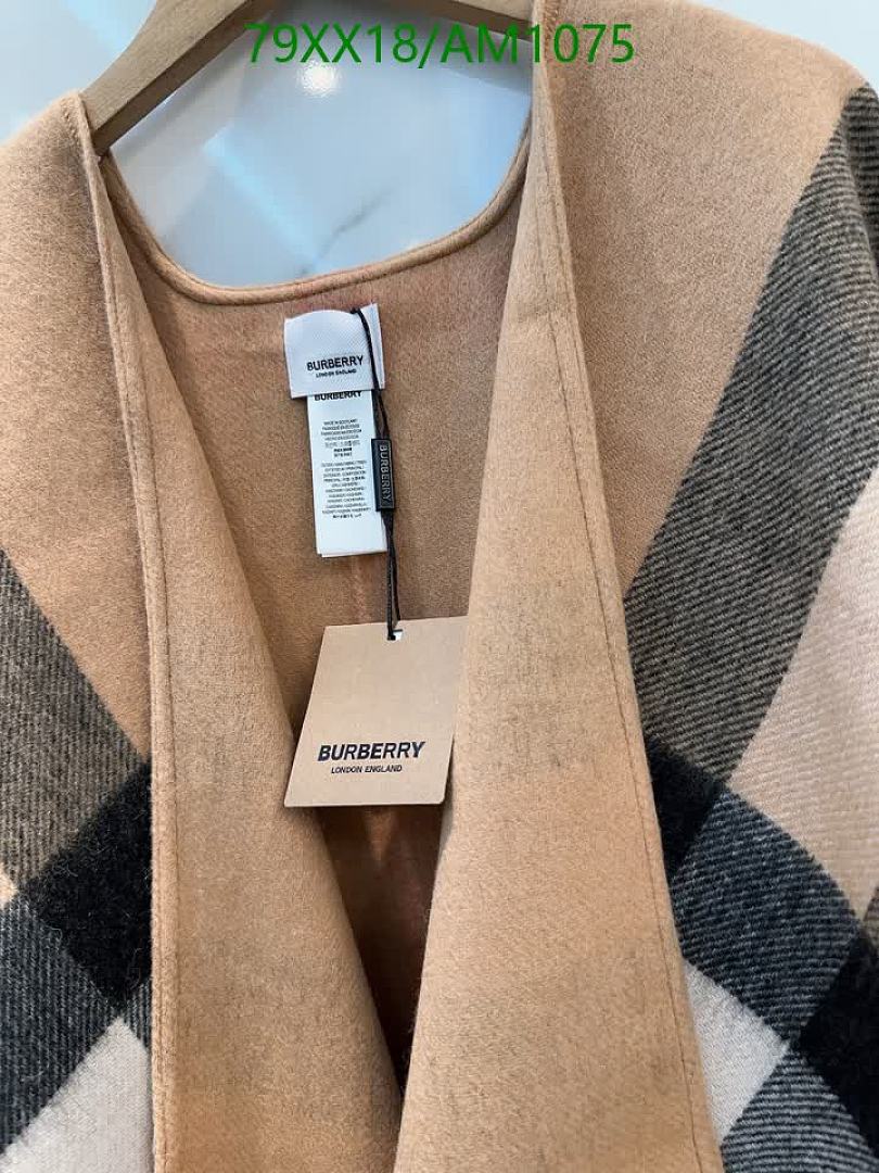 Burberry-Scarves Code: AM1075 $: 79USD