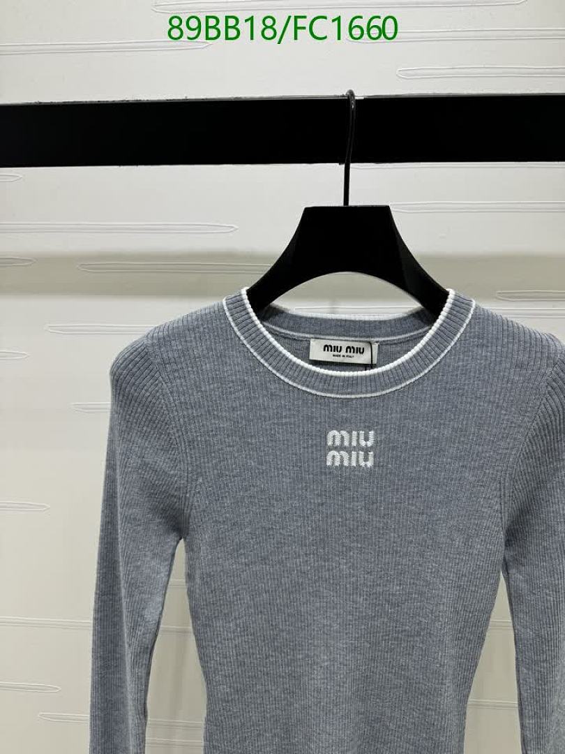 Miu Miu-Clothing Code: FC1660 $: 89USD