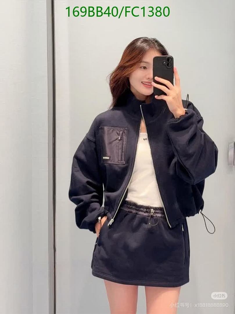 Miu Miu-Clothing Code: FC1380 $: 169USD