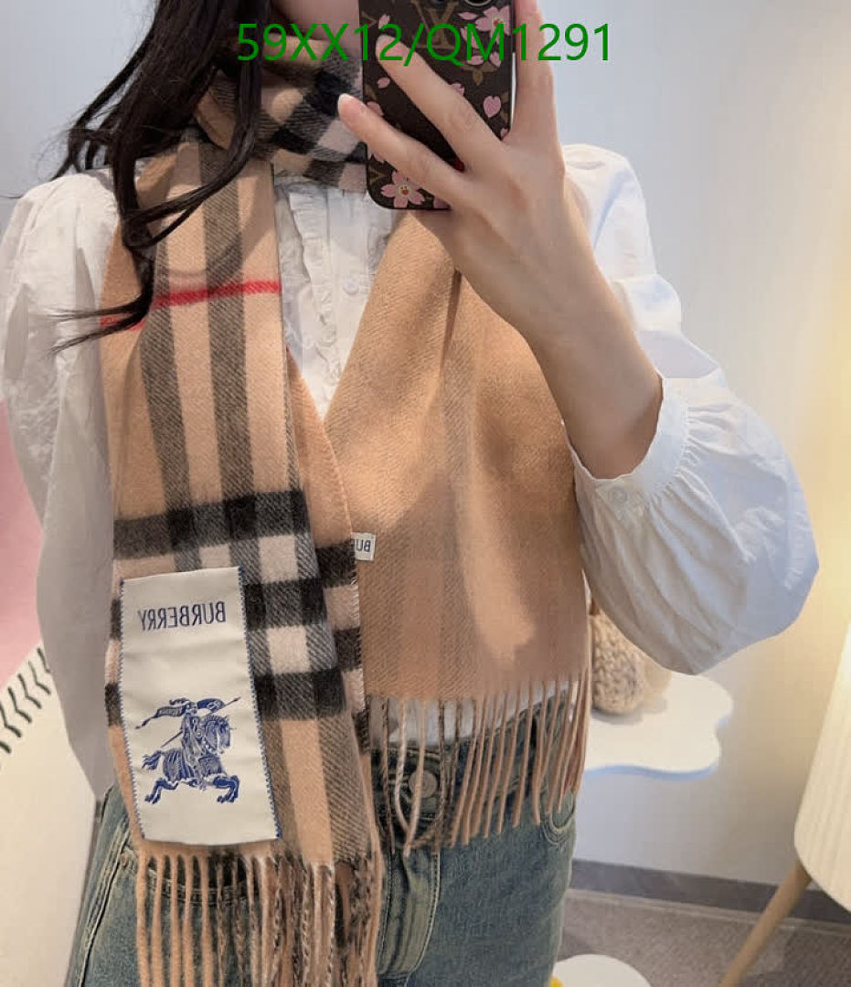 Burberry-Scarves Code: QM1291 $: 59USD