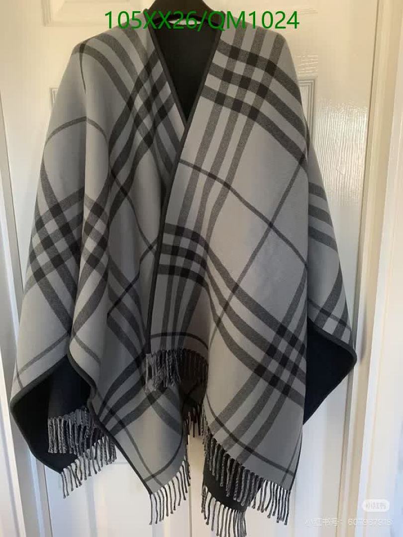Burberry-Scarves Code: QM1024 $: 105USD