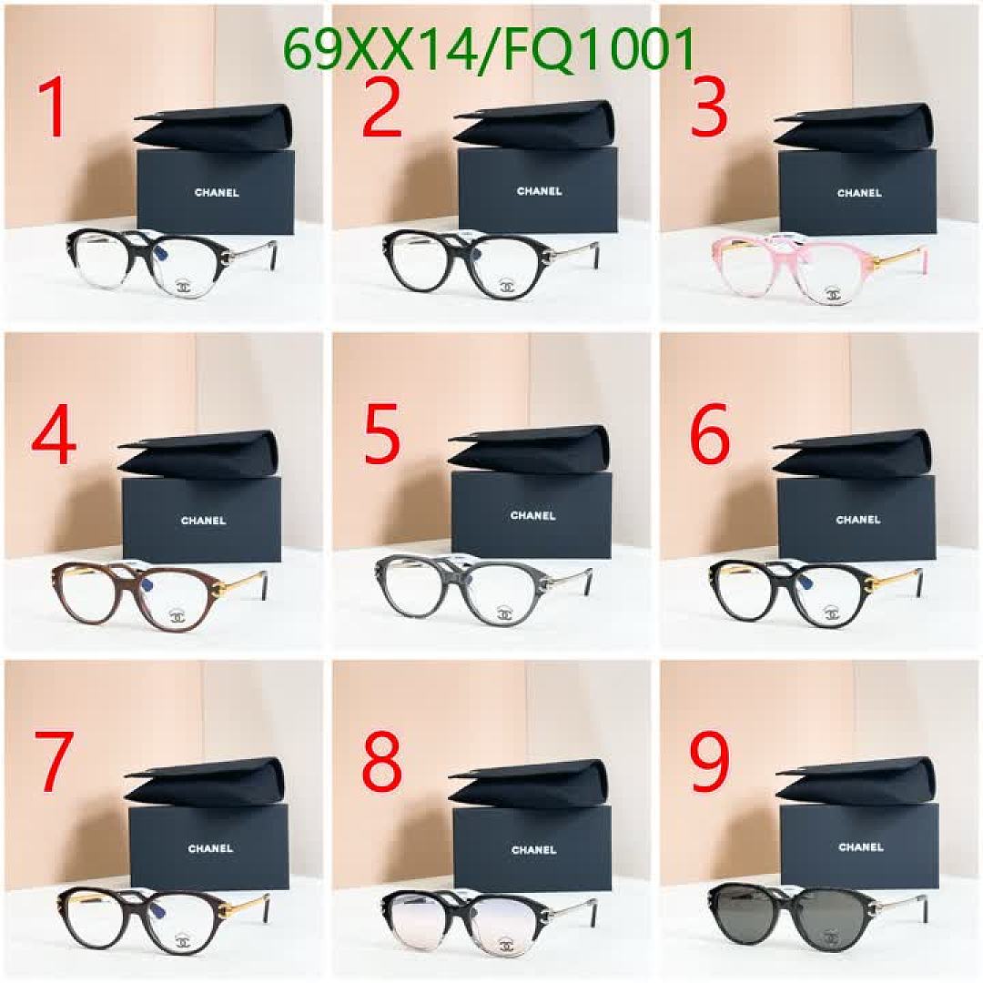 Chanel-Glasses Code: FQ1001 $: 69USD