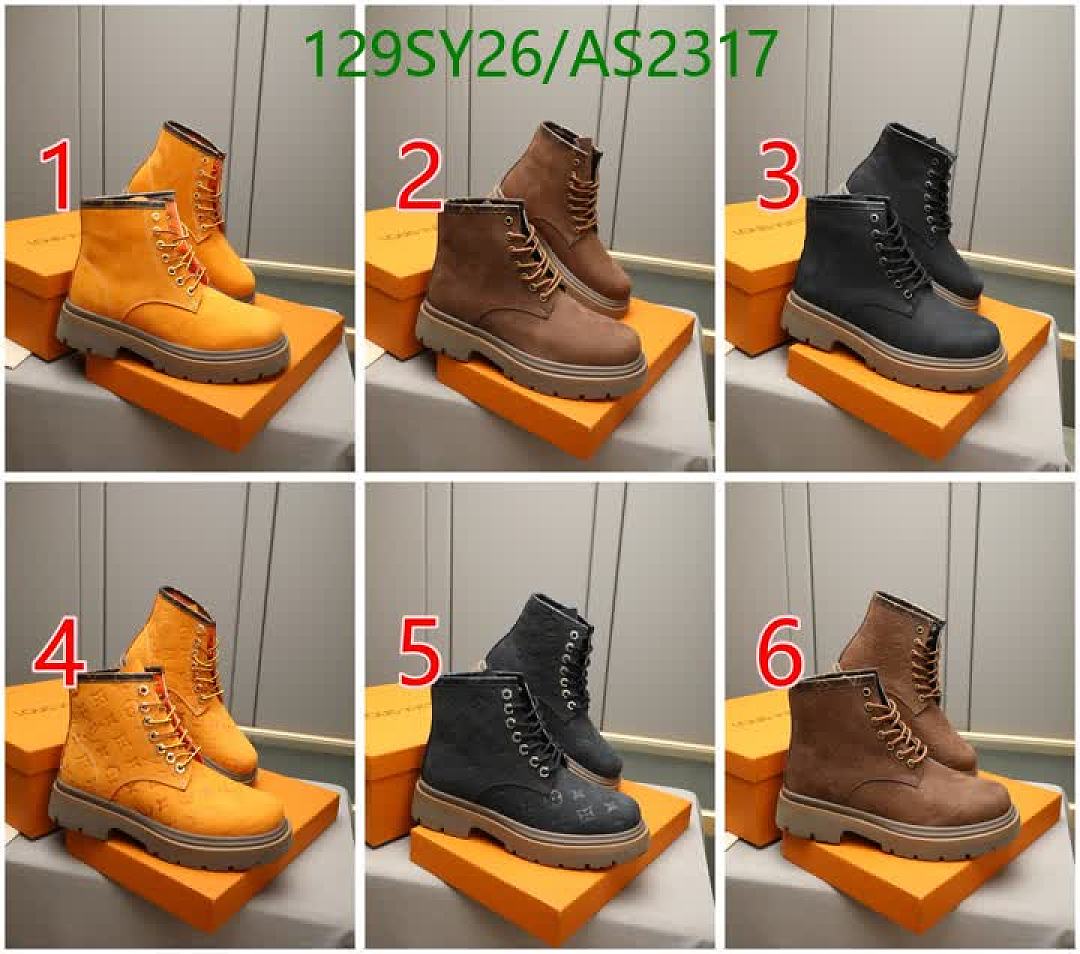 LV-Men shoes Code: AS2317 $: 129USD