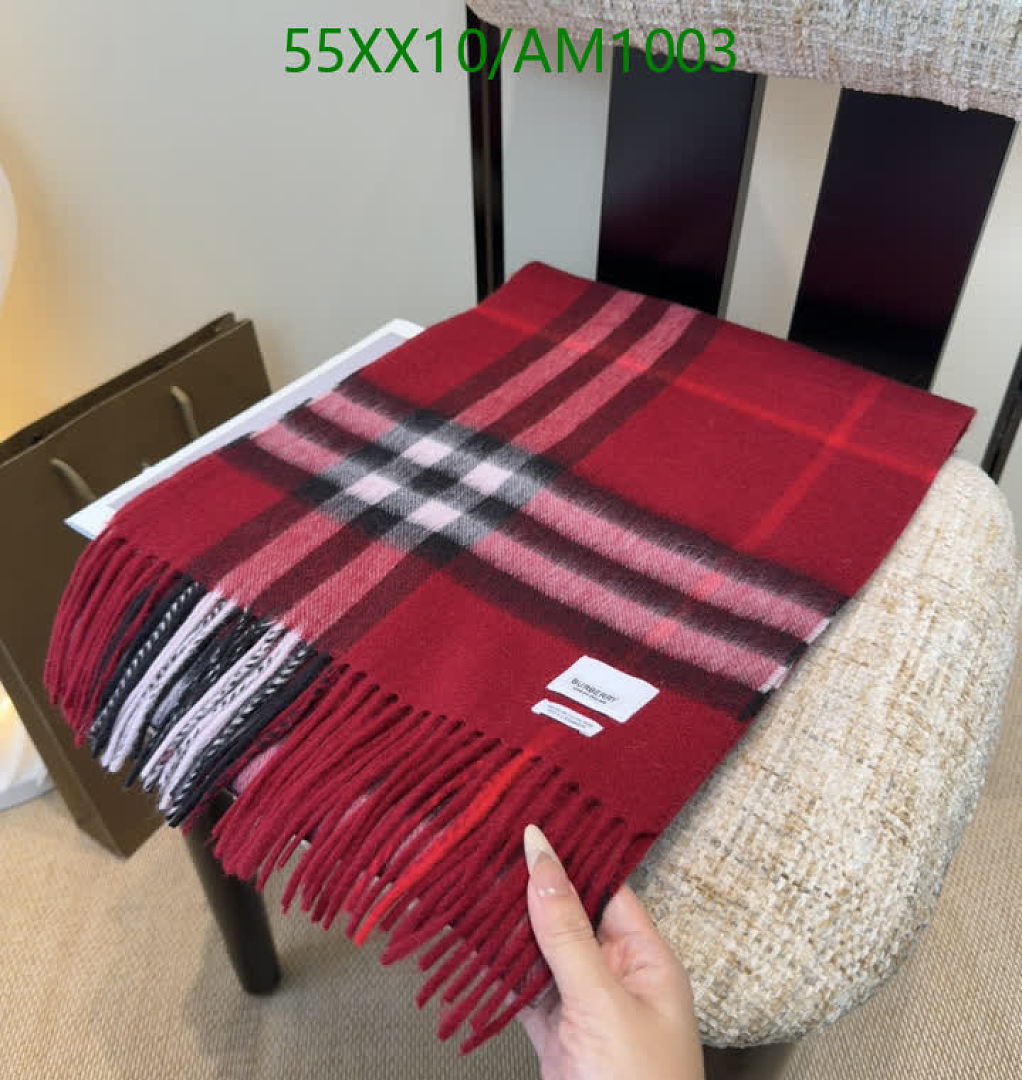 Burberry-Scarves Code: AM1003 $: 55USD