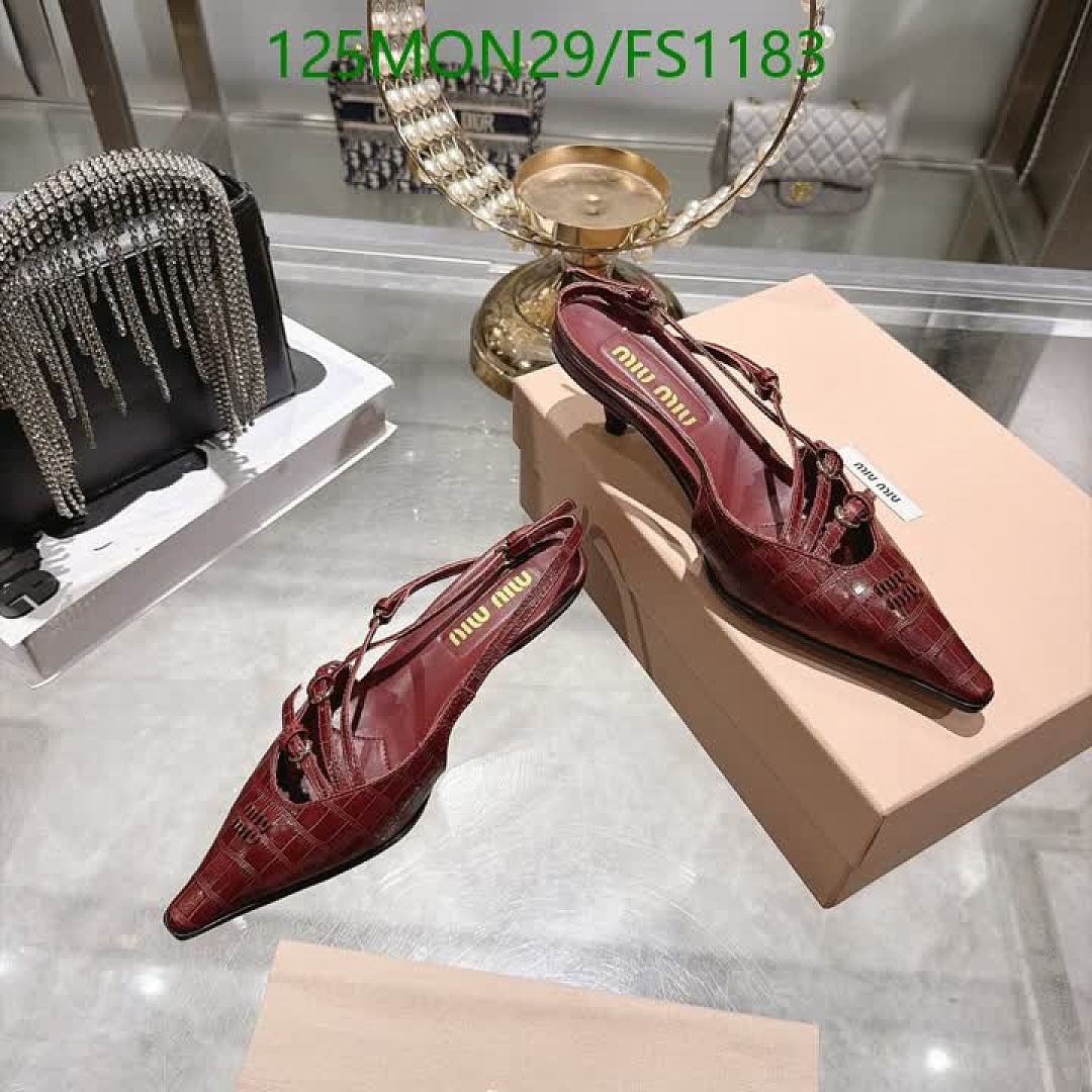 Miu Miu-Women Shoes Code: FS1183 $: 125USD