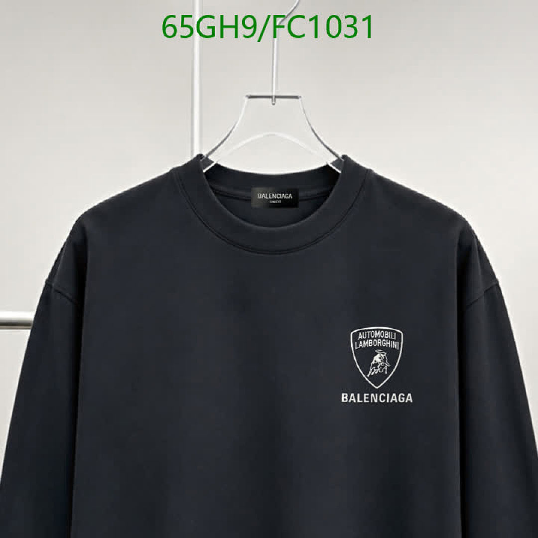 Balenciaga-Clothing Code: FC1031 $: 65USD