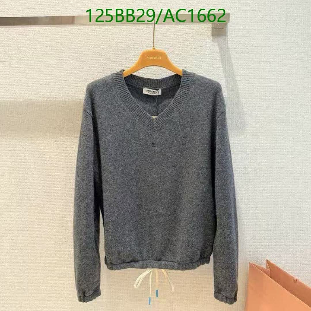 Miu Miu-Clothing Code: AC1662 $: 125USD