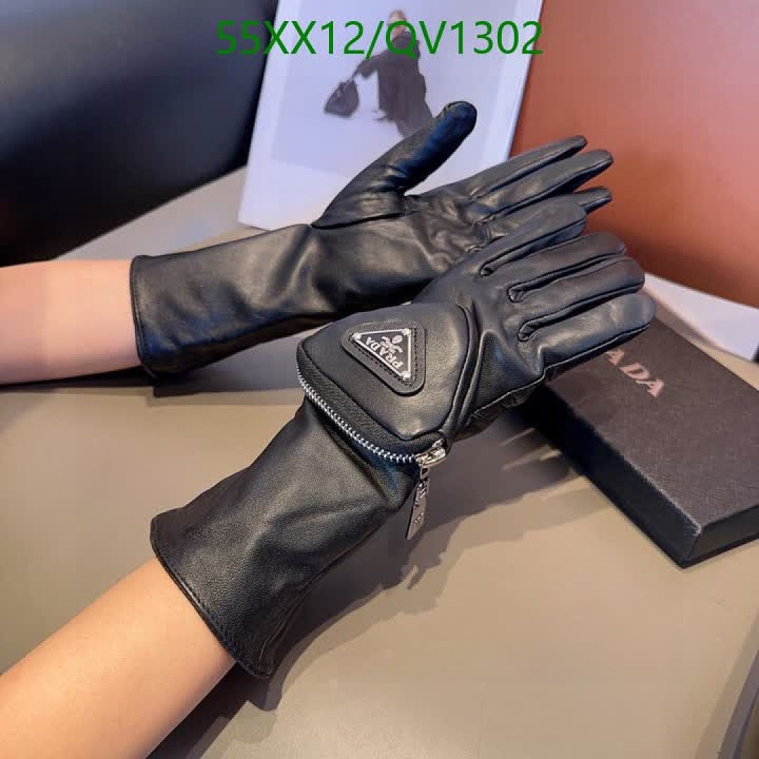 Prada-Gloves Code: QV1302 $: 55USD