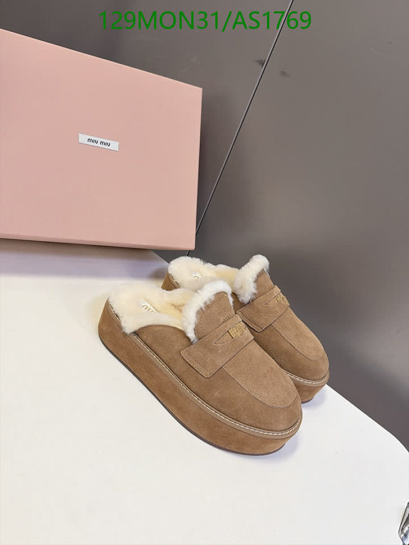 Miu Miu-Women Shoes Code: AS1769 $: 129USD