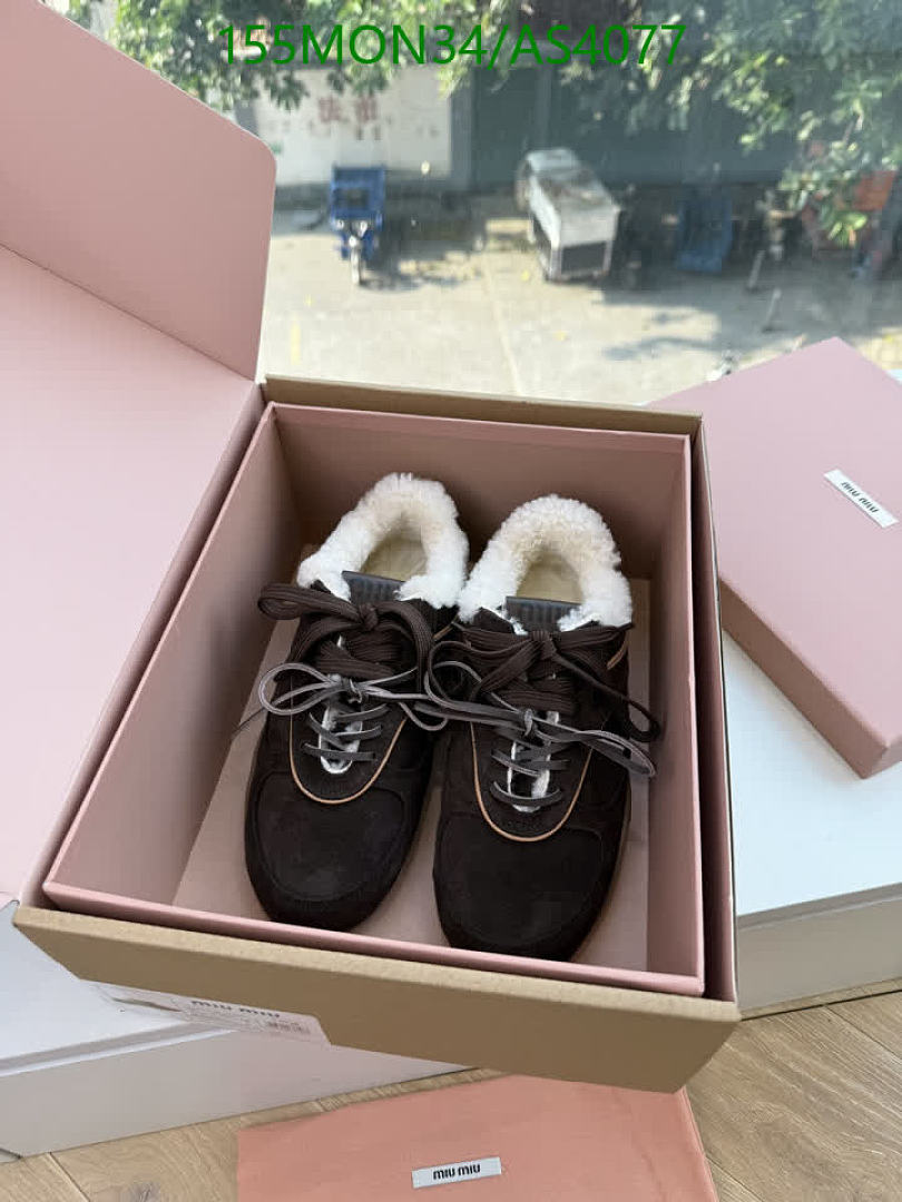 Miu Miu-Women Shoes Code: AS4077 $: 155USD