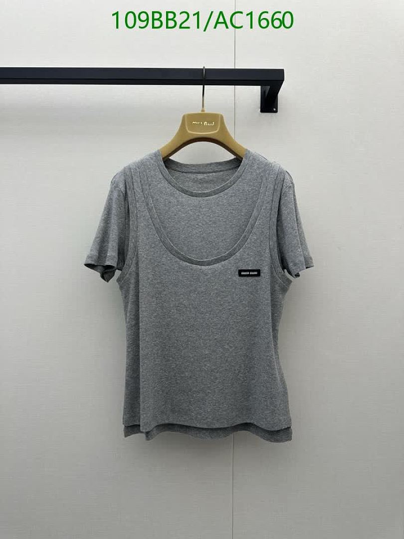 Miu Miu-Clothing Code: AC1660 $: 109USD