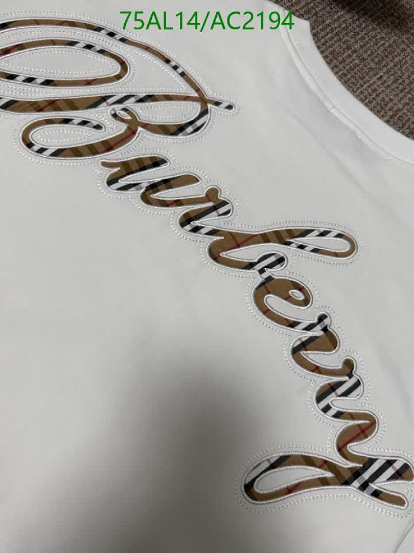 Burberry-Clothing Code: AC2194 $: 75USD