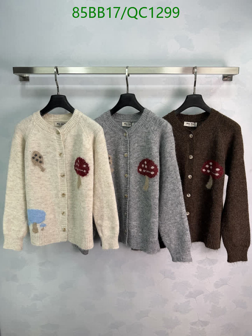 Miu Miu-Clothing Code: QC1299 $: 85USD