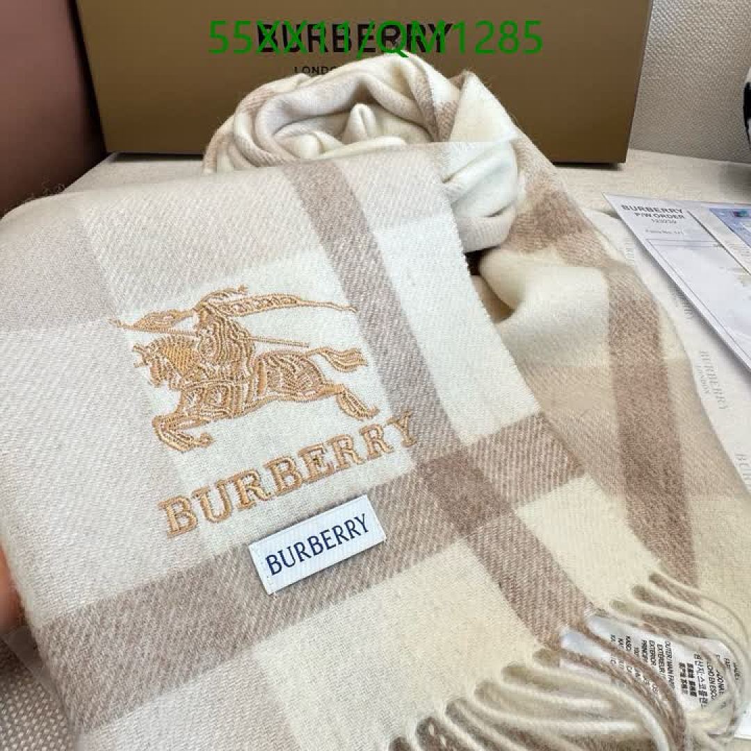 Burberry-Scarves Code: QM1285 $: 55USD
