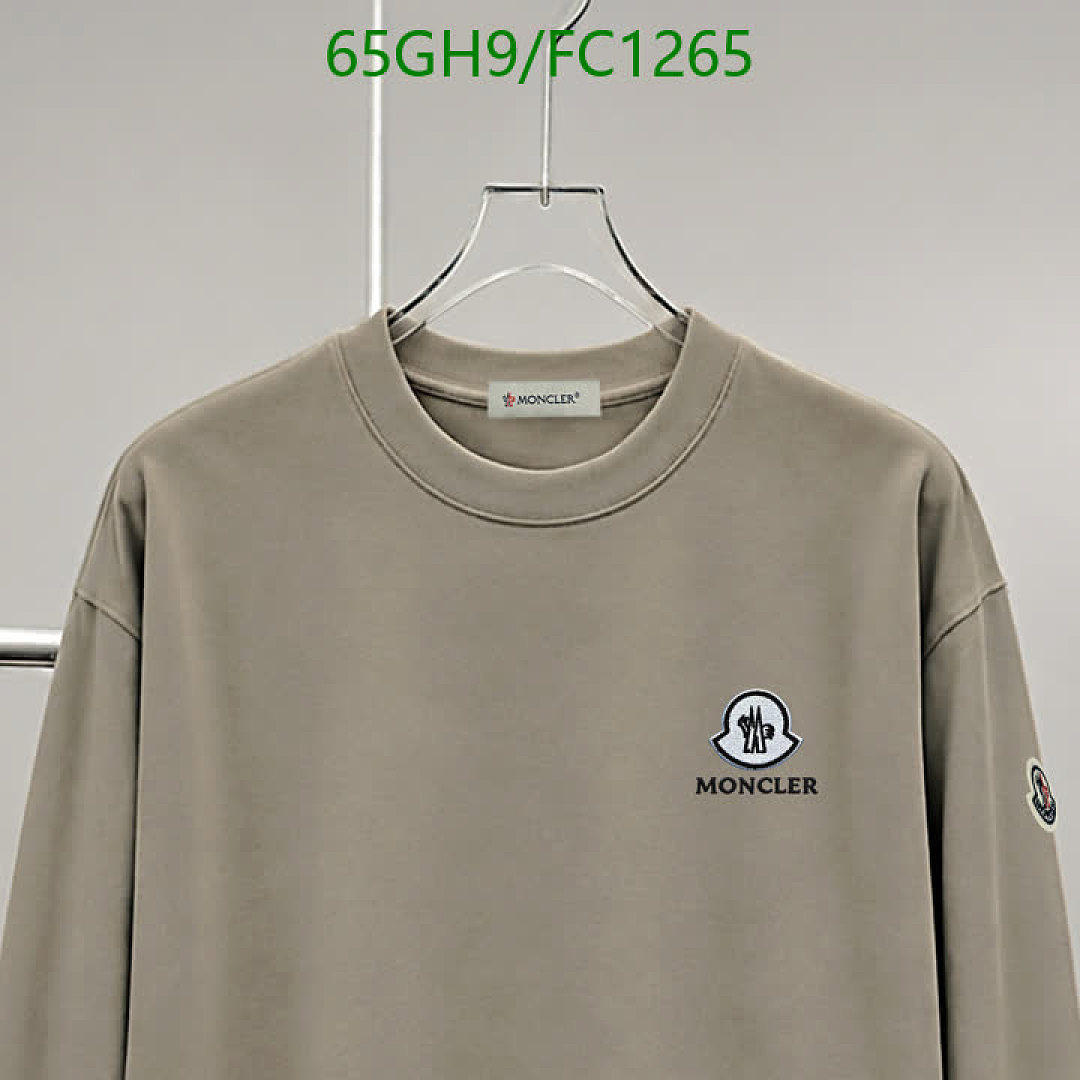 Moncler-Clothing Code: FC1265 $: 65USD