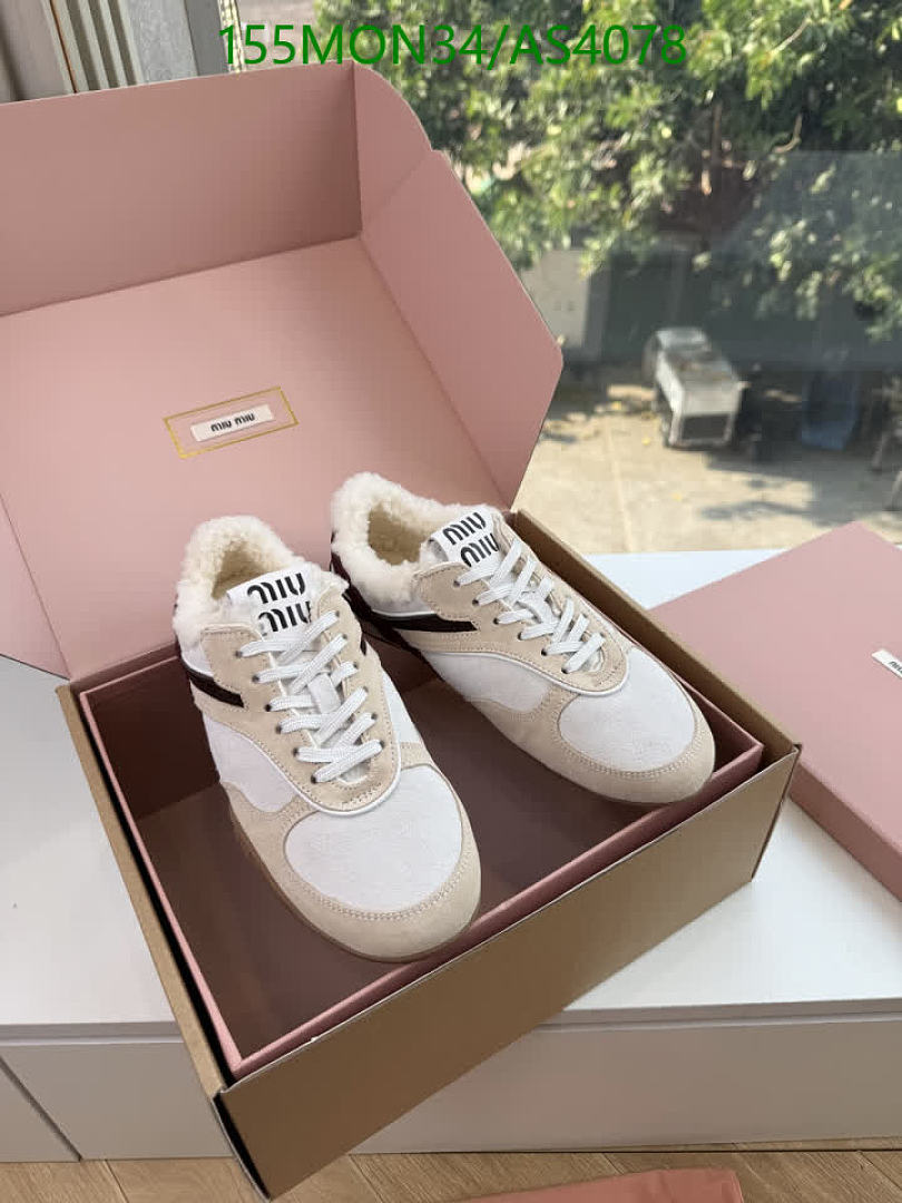 Miu Miu-Women Shoes Code: AS4078 $: 155USD