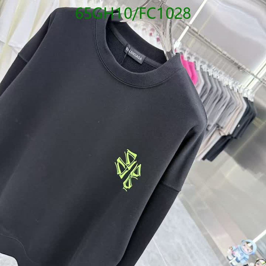 Balenciaga-Clothing Code: FC1028 $: 65USD
