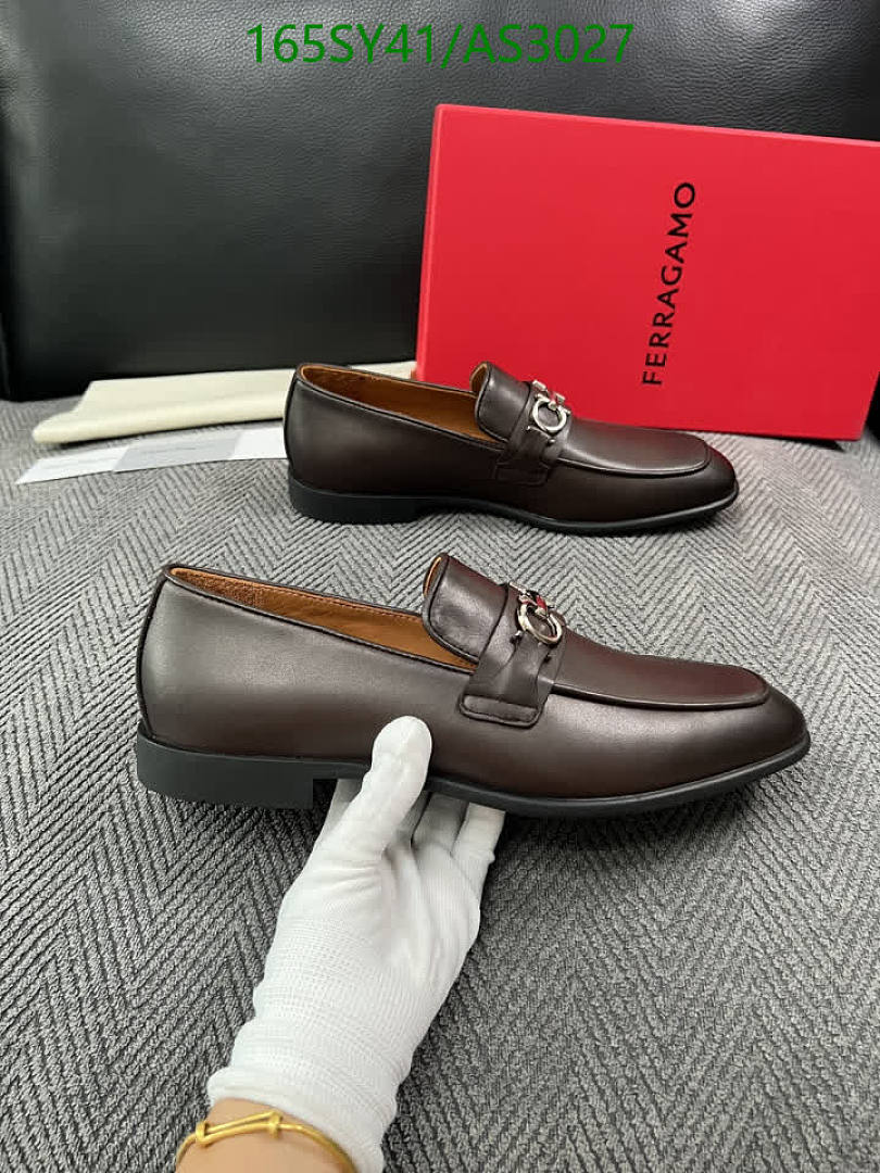 Ferragamo-Men shoes Code: AS3027 $: 165USD