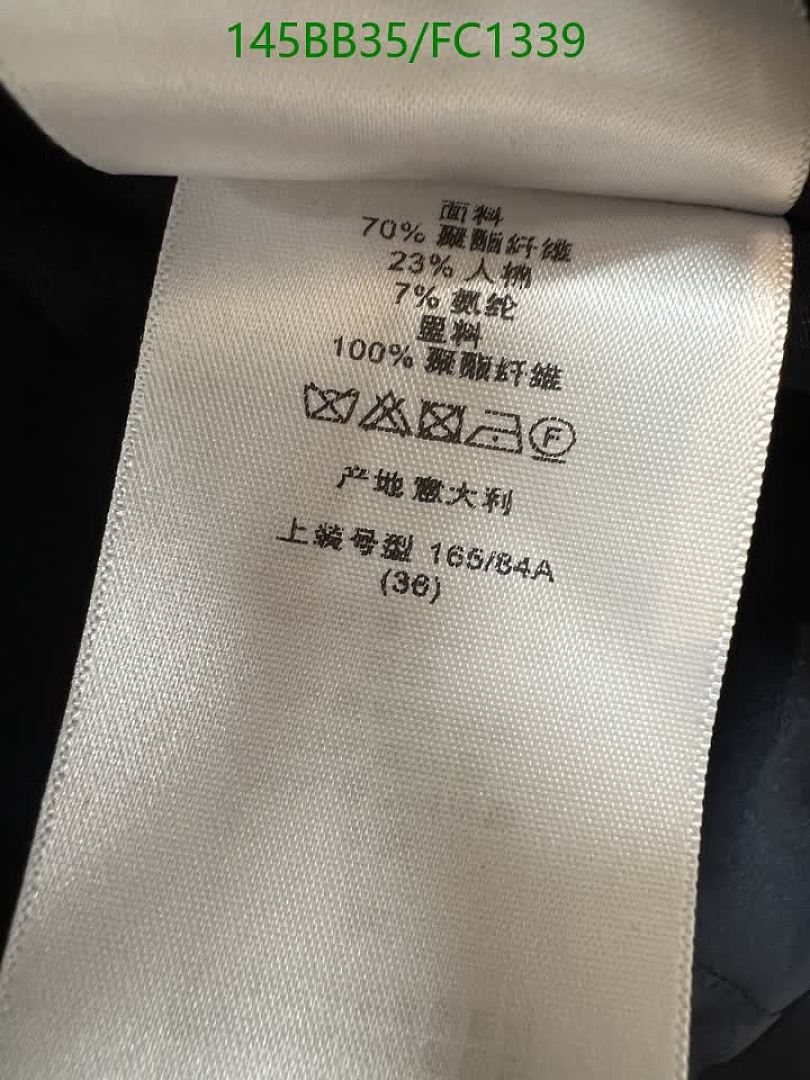 Dior-Clothing Code: FC1339 $: 145USD