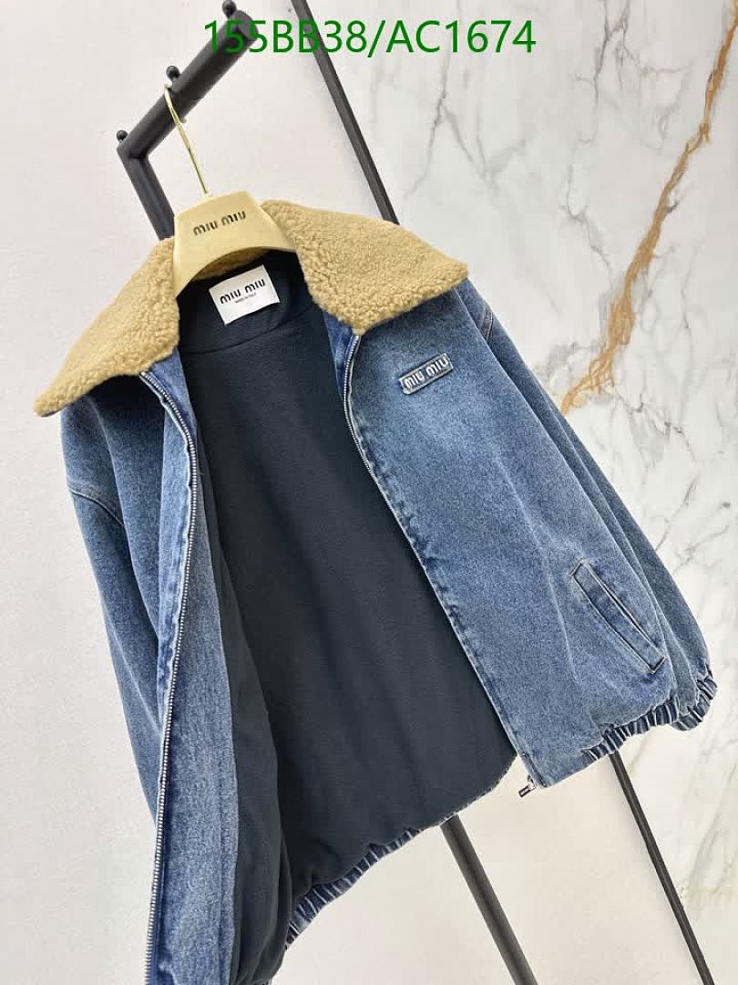 Miu Miu-Clothing Code: AC1674 $: 155USD