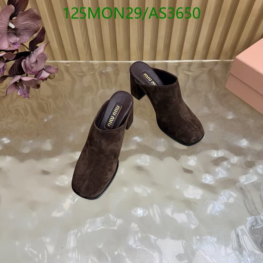Miu Miu-Women Shoes Code: AS3650 $: 125USD