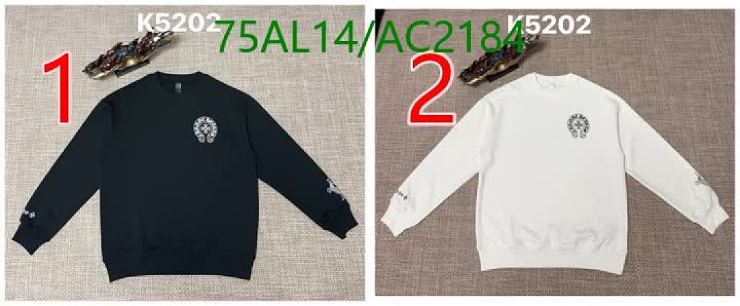 Chrome Hearts-Clothing Code: AC2184 $: 75USD