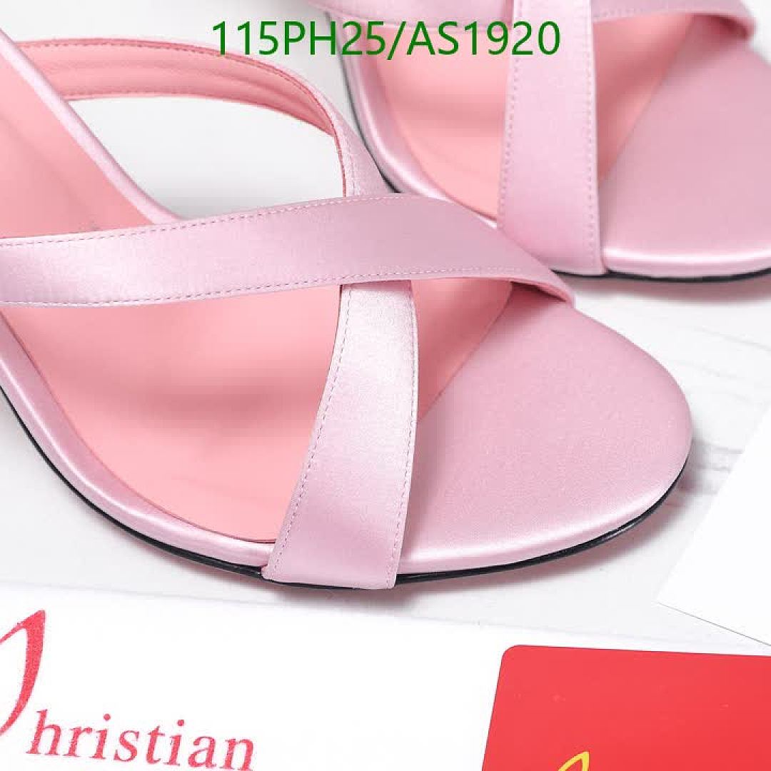 Christian Louboutin-Women Shoes Code: AS1920 $: 115USD