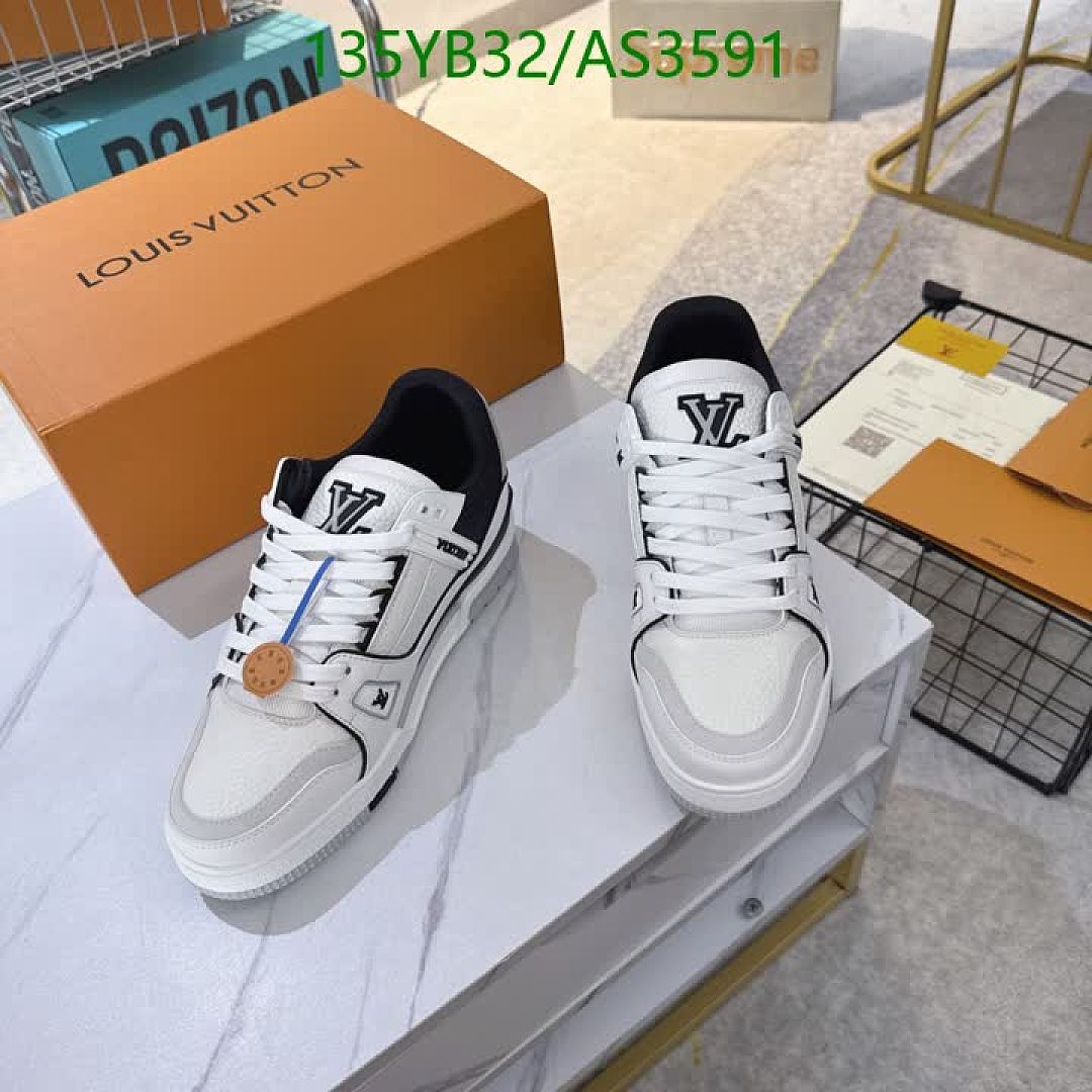 LV-Men shoes Code: AS3591 $: 135USD