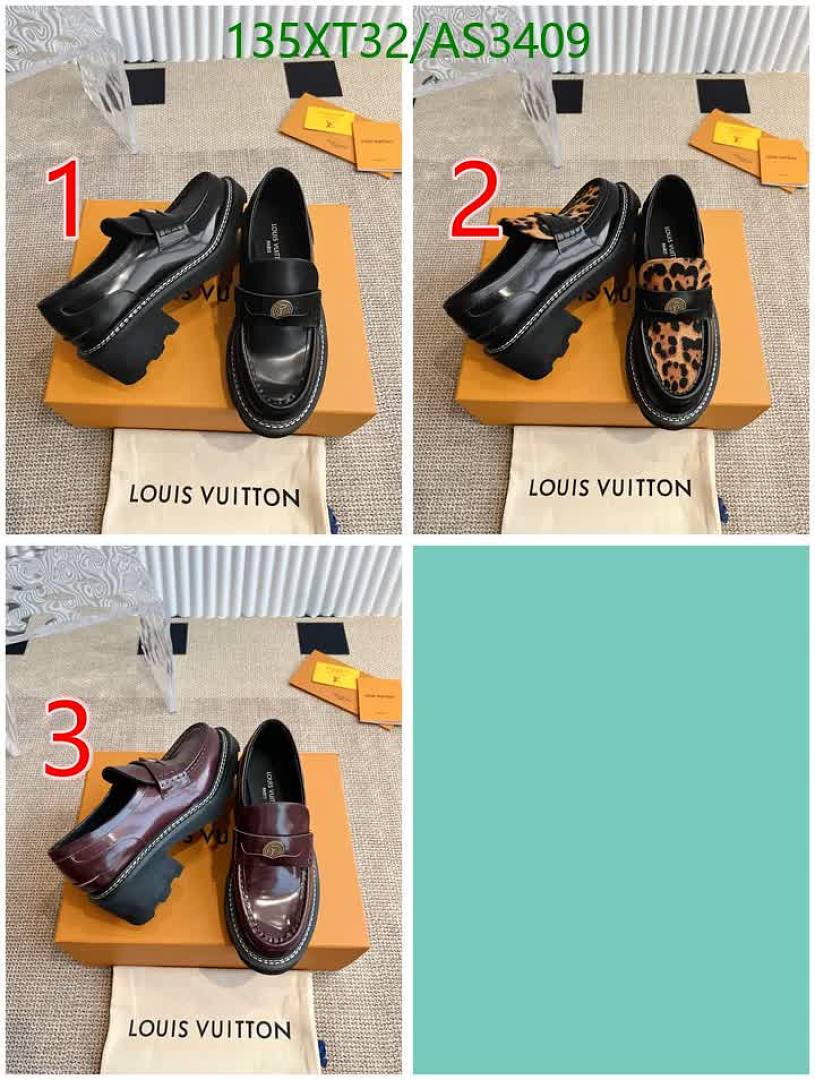 LV-Women Shoes Code: AS3409 $: 135USD