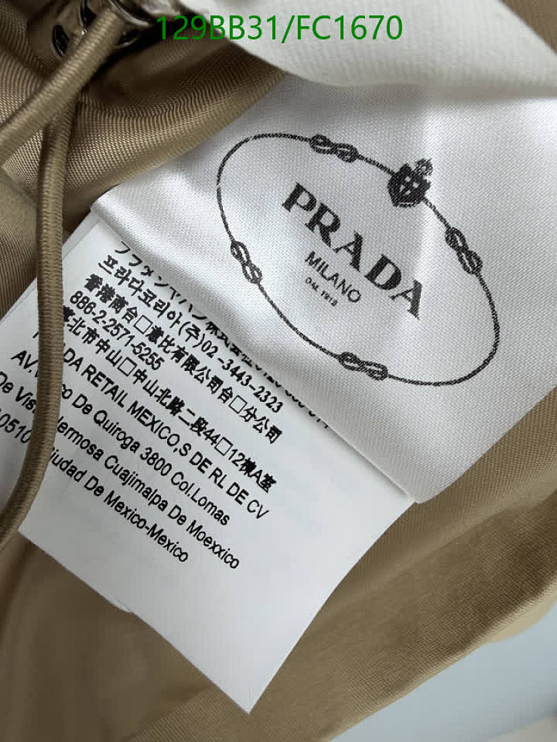 Prada-Clothing Code: FC1670 $: 129USD